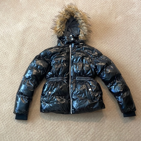 Girls black jacket - Picture 1 of 3